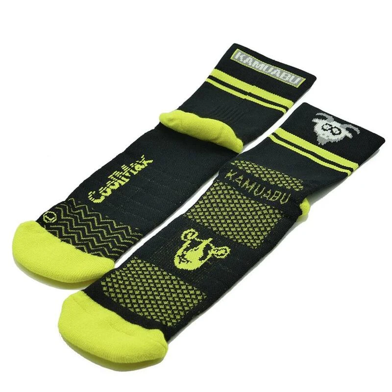 CALCETINES DE RUNNING #COMOUNACABRA Unisex - KAMUABU Color NEGRO Trail 15CM 4 CALCETINES DE RUNNING #COMOUNACABRA Unisex - KAMUABU Color NEGRO Trail 15CM - Imagen 2