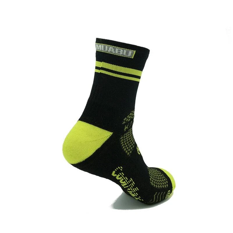 CALCETINES DE RUNNING #COMOUNACABRA Unisex - KAMUABU Color NEGRO Trail 15CM 3 CALCETINES DE RUNNING #COMOUNACABRA Unisex - KAMUABU Color NEGRO Trail 15CM