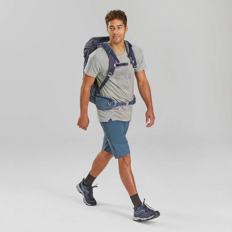 Camiseta De Montaña Y Trekking Manga Corta Hombre Quechua MH500 5 Camiseta De Montaña Y Trekking Manga Corta Hombre Quechua MH500 - Imagen 3