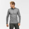 Camiseta Montaña Y Trekking De Manga Larga Hombre Quechua MH550 Gris 1 Camiseta Montaña Y Trekking De Manga Larga Hombre Quechua MH550 Gris -Mejor Ropa Tienda camiseta montaa y trekking de manga larga hombre quechua mh550 gris