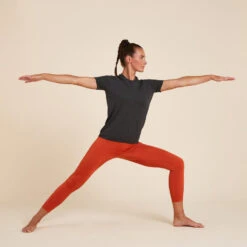 Camiseta Yoga Dinámico Mujer Negro Jaspeado Mangas Cortas 9 Camiseta Yoga Dinámico Mujer Negro Jaspeado Mangas Cortas -Mejor Ropa Tienda camiseta yoga dinamico mujer negro jaspeado mangas cortas 2