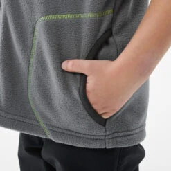 Chaleco Polar De Montaña Y Trekking Niños 2-6 Años Quechua MH150 Gris -Mejor Ropa Tienda chaleco polar de montaa y trekking nios 2 6 aos quechua mh150 gris 2