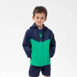 Chubasquero De Montaña Y Trekking Niños 2-6 Años Quechua MH150 -Mejor Ropa Tienda chaqueta impermeable de senderismo nios mh150 2 6 aos