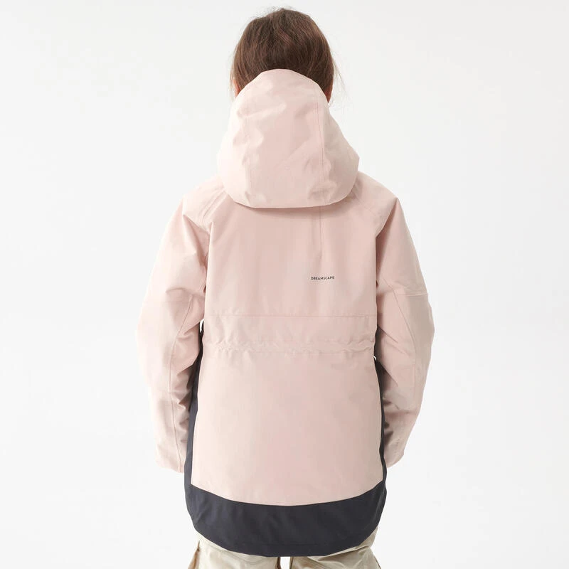 Chaqueta Snowboard Y Esquí, Dreamscape SNB JKT 500, Impermeable, Niños, Rosa 6 Chaqueta Snowboard Y Esquí, Dreamscape SNB JKT 500, Impermeable, Niños, Rosa - Imagen 4