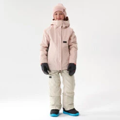 Chaqueta Snowboard Y Esquí, Dreamscape SNB JKT 500, Impermeable, Niños, Rosa 11 Chaqueta Snowboard Y Esquí, Dreamscape SNB JKT 500, Impermeable, Niños, Rosa -Mejor Ropa Tienda chaqueta snowboard y esqui dreamscape snb jkt 500 impermeable nios rosa 4