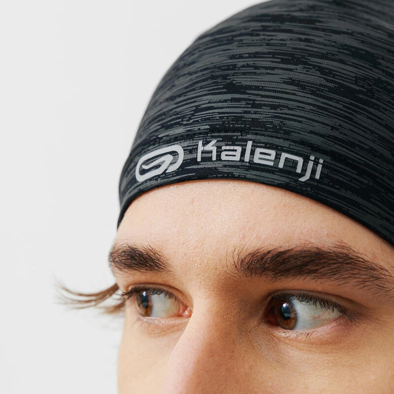 Kalenji Gorro Running Run Warm + Negro Jaspeado Cálido 4 Kalenji Gorro Running Run Warm + Negro Jaspeado Cálido - Imagen 2