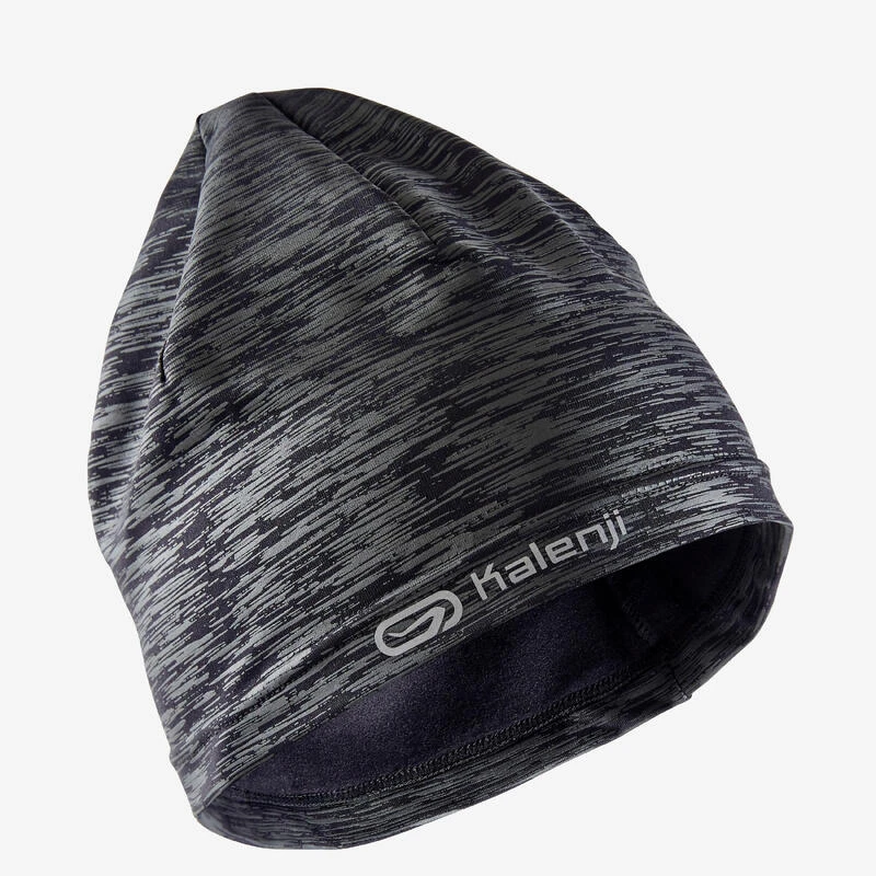 Kalenji Gorro Running Run Warm + Negro Jaspeado Cálido 3 Kalenji Gorro Running Run Warm + Negro Jaspeado Cálido