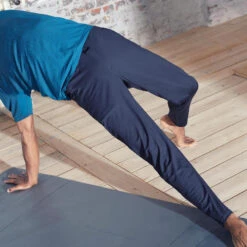 Jogger Slim Pantalón Chándal Hombre Yoga Negro -Mejor Ropa Tienda jogger slim pantalon chandal hombre yoga negro 3