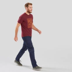 Pantalón De Montaña Y Trekking Hombre Quechua NH100 Azul -Mejor Ropa Tienda pantalon de montaa y trekking hombre quechua nh100 azul 2