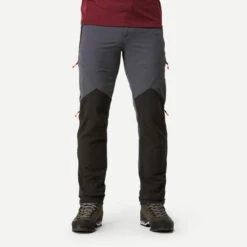 Pantalón De Montaña Y Trekking Perlante Y Cortaviento Hombre Forclaz MT900