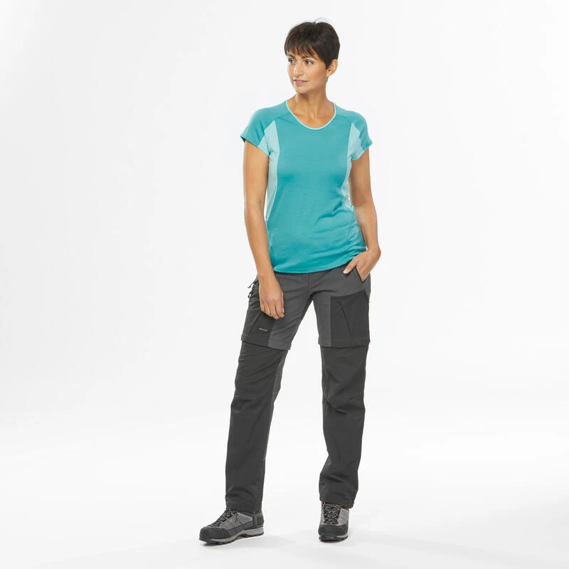 Pantalón Desmontable De Montaña Y Trekking Mujer Forclaz MT500 6 Pantalón Desmontable De Montaña Y Trekking Mujer Forclaz MT500 - Imagen 4