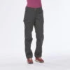 Pantalón Desmontable Montaña Y Trekking Algodón Mujer Forclaz Travel 100 -Mejor Ropa Tienda pantalon desmontable montaa y trekking algodon mujer forclaz travel 100