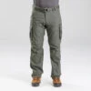 Pantalón Desmontable Montaña Y Trekking Cargo Hombre Travel 100 Caqui -Mejor Ropa Tienda pantalon desmontable montaa y trekking cargo hombre travel 100 caqui