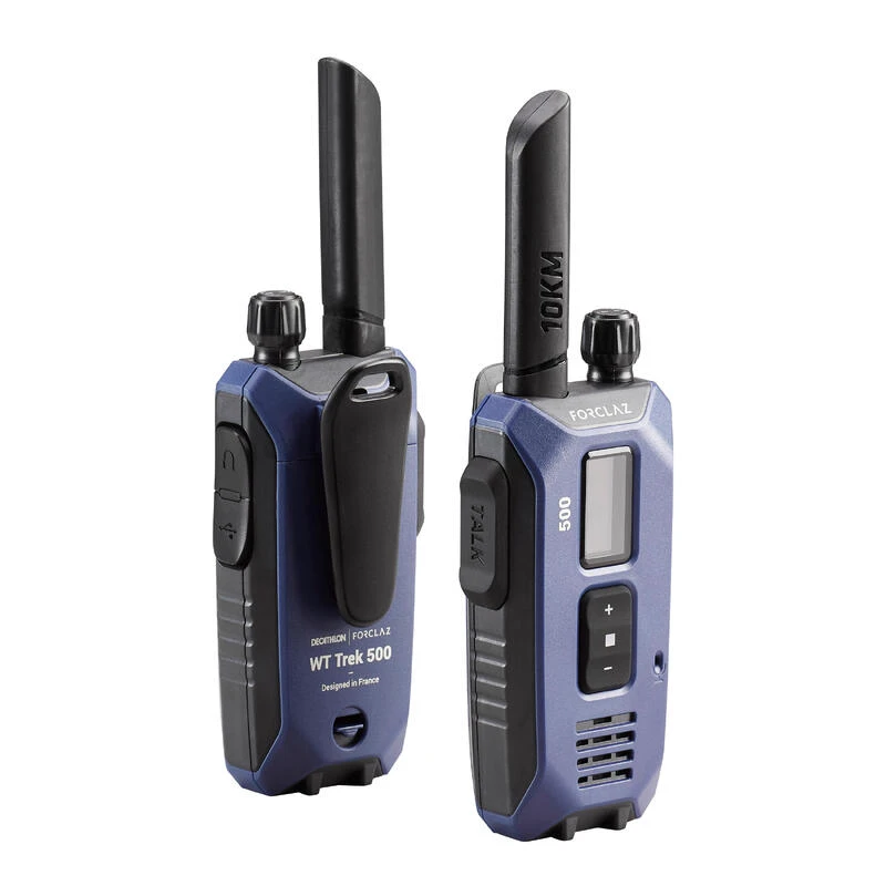 PAR DE WALKIE TALKIES RECARGABLES USB - WT 500 - 10 Km 3 PAR DE WALKIE TALKIES RECARGABLES USB - WT 500 - 10 Km