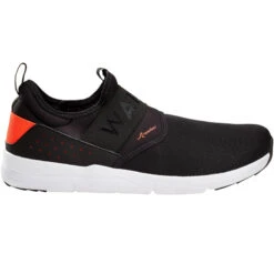 Zapatillas Caminar Ciudad PW 160 Slip-On Hombre Negro/Naranja