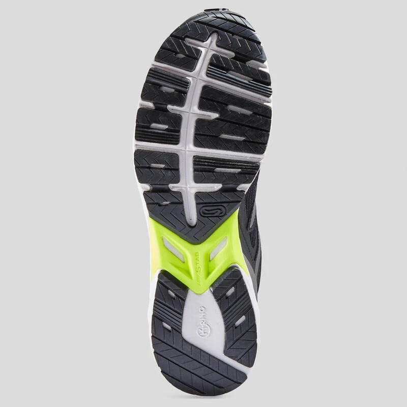 Zapatillas Running Hombre Kiprun Long 2 Negro/amarillo 6 Zapatillas Running Hombre Kiprun Long 2 Negro/amarillo - Imagen 4
